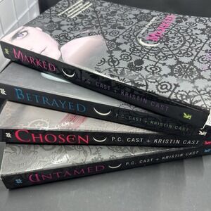 House‎ Of Night PC Cast & Kristin Cast Books 1-4